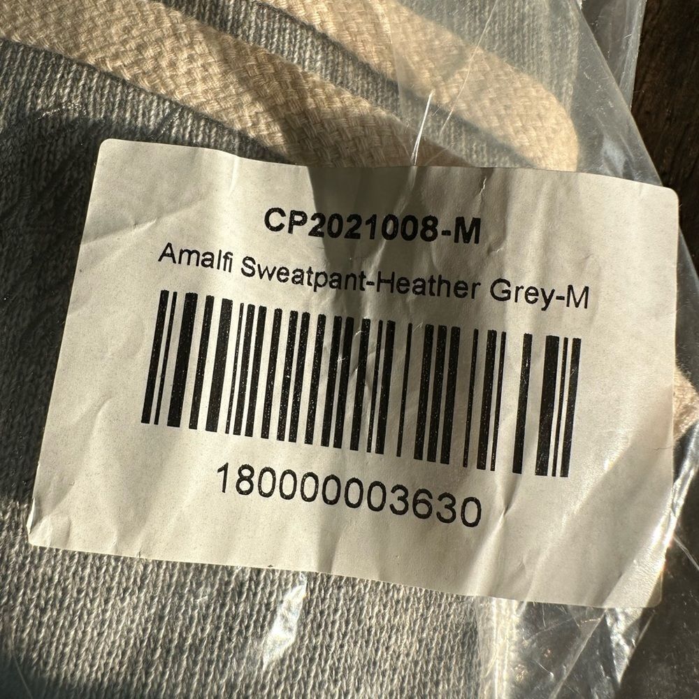 NWT Club Paradise Culture Kings Unisex Taupe Amalfi Sweatpants Joggers- Size M - Picture 5 of 15